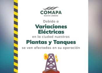 falla en suministro de agua Nuevo Laredo