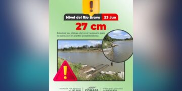 falta de agua en Nuevo Laredo