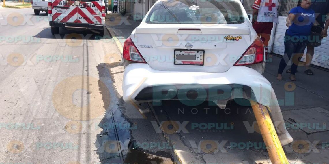 fuerte choque en Ciudad Victoria hoy