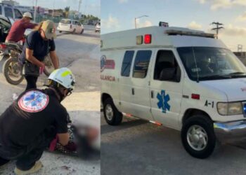 hombres embestidos Matamoros