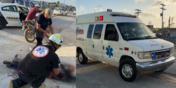 hombres embestidos Matamoros