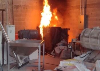 incendio bodega de Torreón