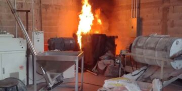 incendio bodega de Torreón