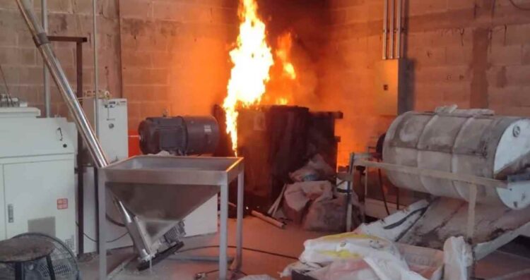 incendio bodega de Torreón