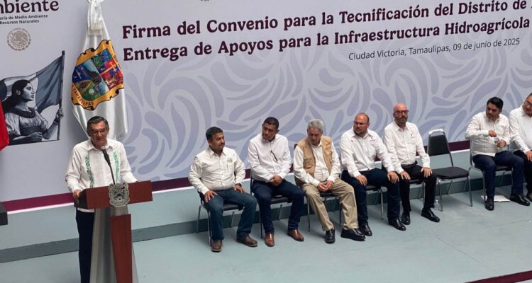 inversión hídrica en Tamaulipas