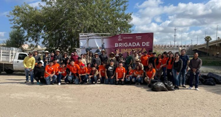 limpieza río bravo en nuevo laredo