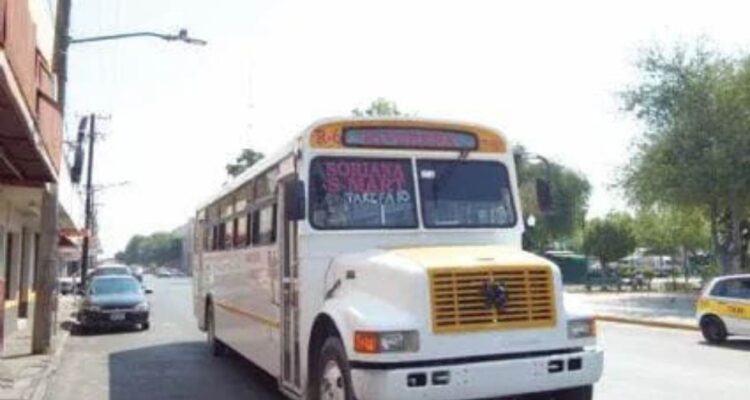 mejorar el transporte público Nuevo Laredo