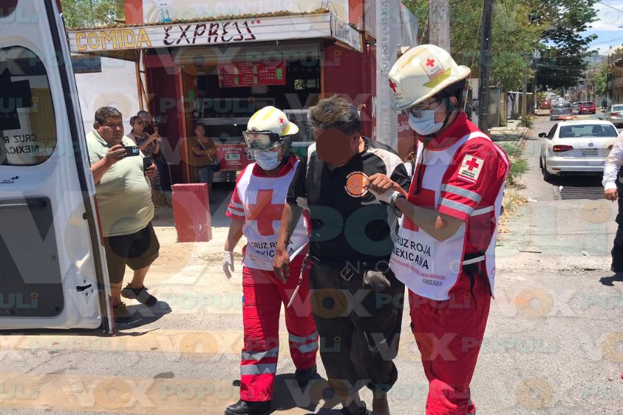 choque con moto en Victoria hoy