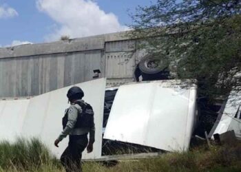 muere trailero Anáhuac