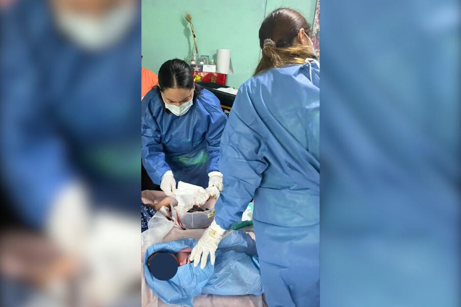 parto en casa en Altamira