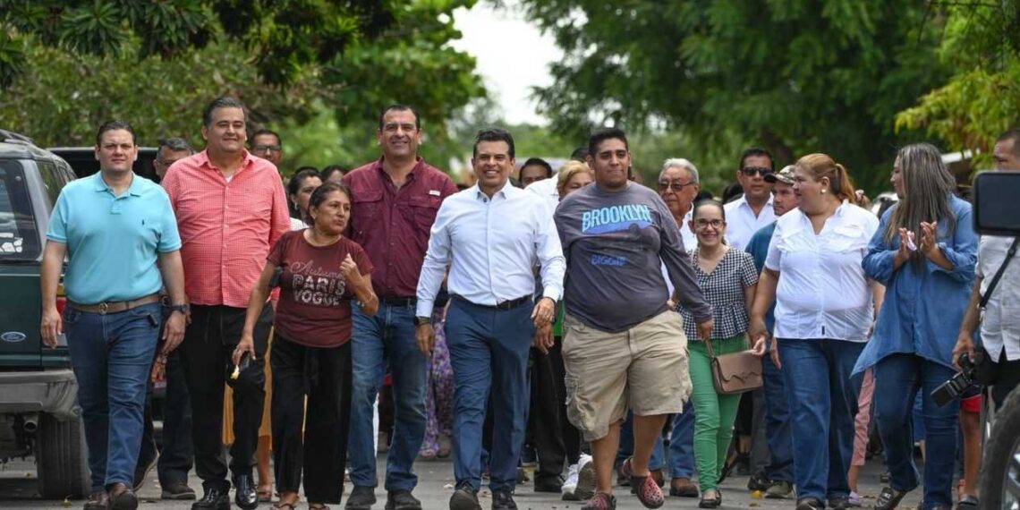 pavimentación colonia México Ciudad Victoria