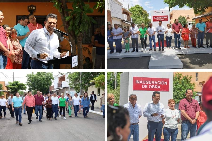 pavimentación colonia México Ciudad Victoria