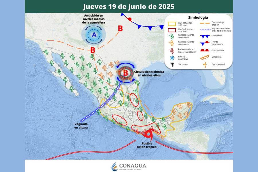 pronóstico del tiempo en Tamaulipas