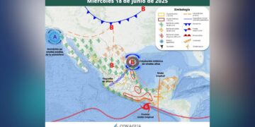 pronóstico del tiempo en Tamaulipas