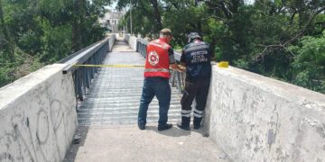puente peatonal del 13 Bulevar en Victoria