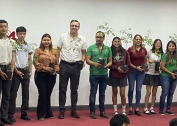 reforestación en escuelas Ciudad Victoria
