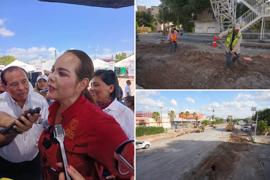 rehabilitación Avenida Reforma Nuevo Laredo