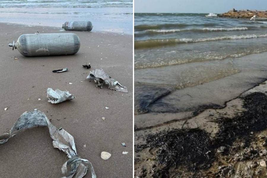 restos de cohete SpaceX en Tamaulipas