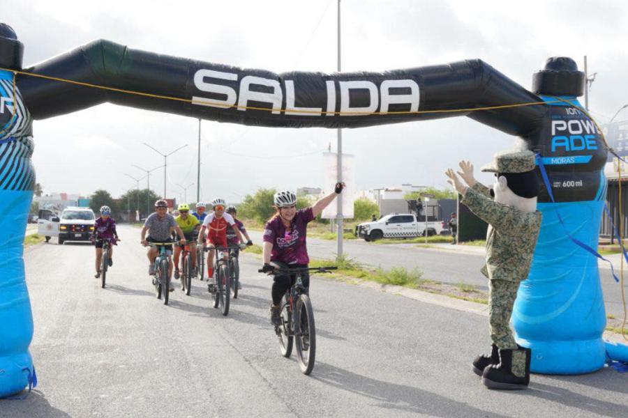 rodada ciclista Nuevo Laredo