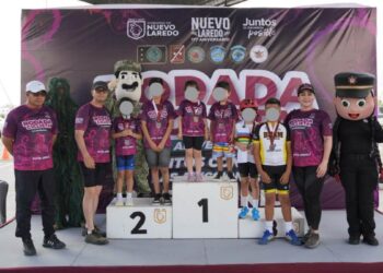 rodada ciclista Nuevo Laredo
