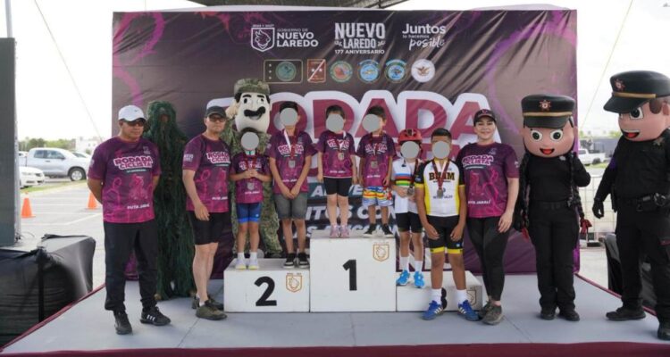 rodada ciclista Nuevo Laredo