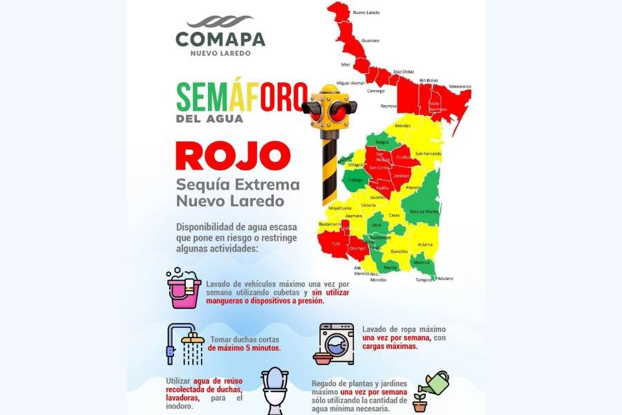 sequía extrema Nuevo Laredo
