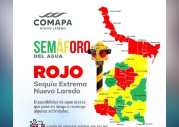 sequía extrema Nuevo Laredo