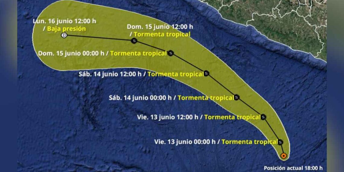 _trayectoria ciclón Cuatro-E