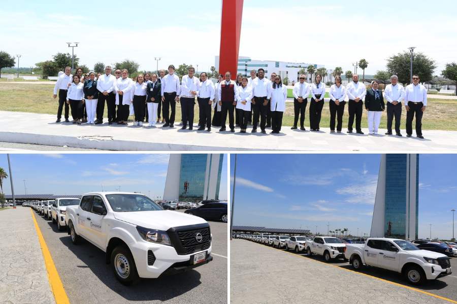 vehículos del IMSS Bienestar Tamaulipas