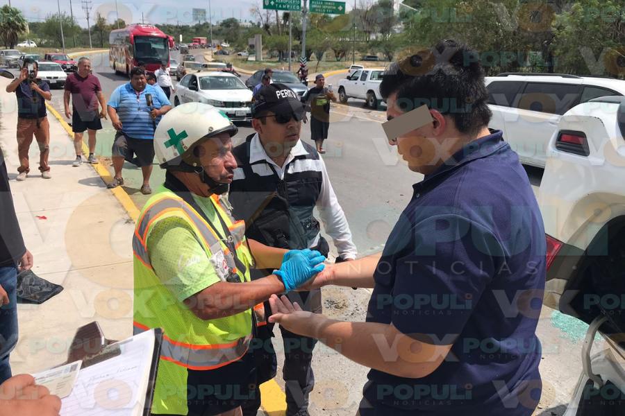 volcadura hoy en Ciudad Victoria