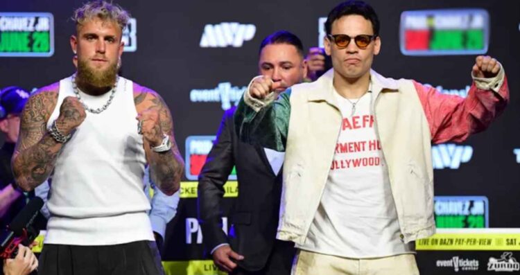¿A qué hora y dónde ver la pelea entre Jake Paul vs. Julio César Chávez Jr. HOY sábado?
