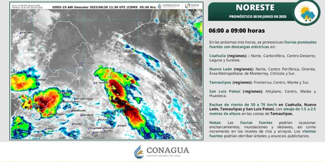 ¿Barry seguirá dejando intensas lluvias en Tamaulipas?