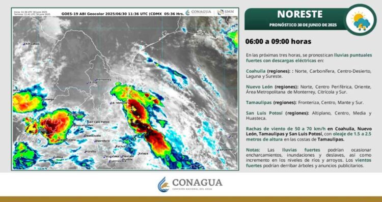 ¿Barry seguirá dejando intensas lluvias en Tamaulipas?