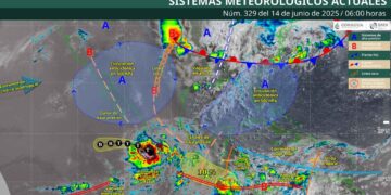 ¿Cómo afectarán las lluvias y la onda de calor al país este sábado 14 de junio?