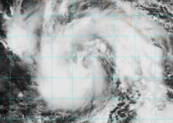 ¿Cómo se ve la tormenta tropical 'Erick' a horas de tocar tierra en México