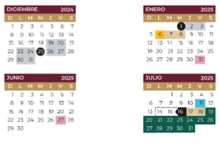 ¿Cuántos días faltan para que finalice el ciclo escolar 2024-2025?