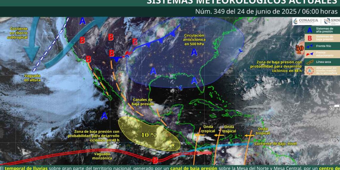 ¿Dónde afectará este martes el temporal de lluvias?