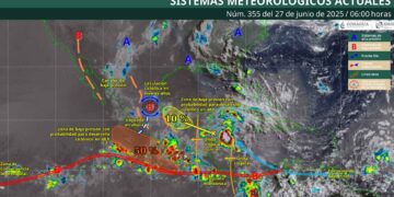 ¿Dónde habrá lluvias y altas temperaturas este 27 de junio?
