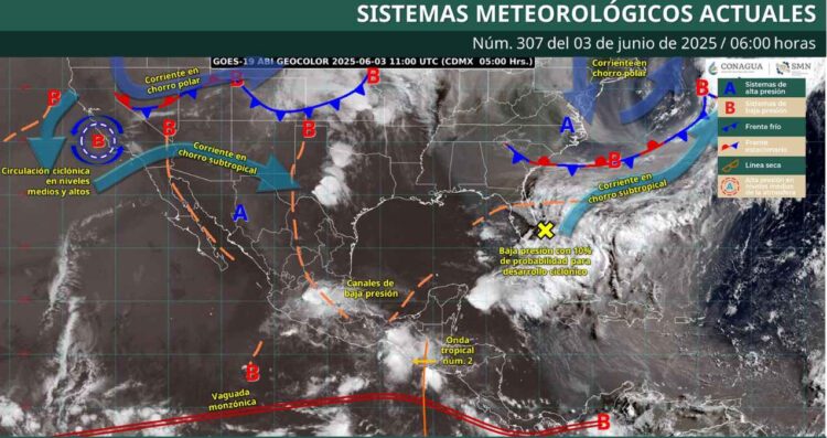 ¿Fuertes lluvias impactarán varios estados de México HOY? Así estará el clima