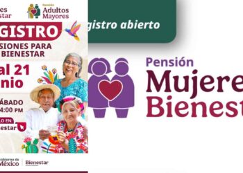 ¿Hasta qué hora están abiertos los módulos para inscribirse a la Pensión Mujeres Bienestar?