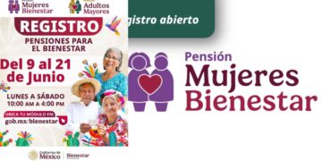 ¿Hasta qué hora están abiertos los módulos para inscribirse a la Pensión Mujeres Bienestar?