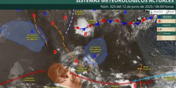 ¿Lluvias puntuales muy fuertes o calor? Así estará el clima en México este 12 de junio