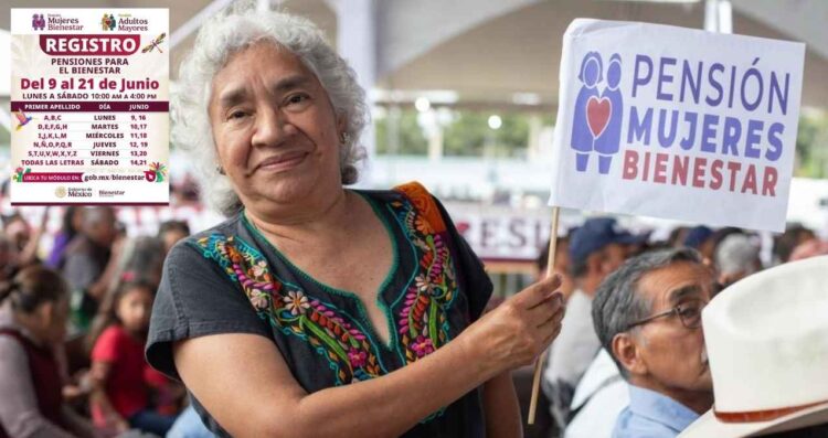 ¿Qué adultas mayores podrán realizar su inscripción a la Pensión Mujeres Bienestar del 16 al 21 de junio?