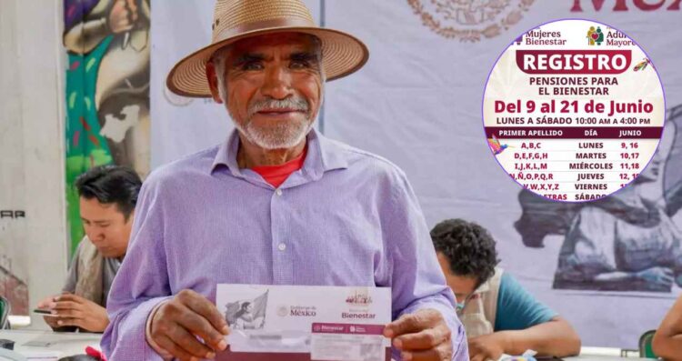 ¿Qué día puedes acudir a registrarte a la Pensión Bienestar 2025 si se te pasó la fecha en que te tocaba?