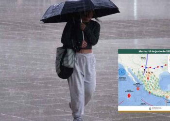 ¿Se esperan lluvias con posible caída de granizo para este martes en Nuevo León?