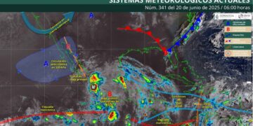 ¿Se esperan lluvias puntuales intensas en México este 20 de junio?