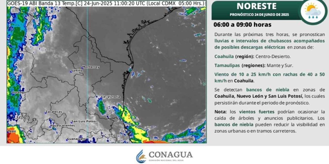 ¿Volverán las altas temperaturas a Tamaulipas este 24 de junio?