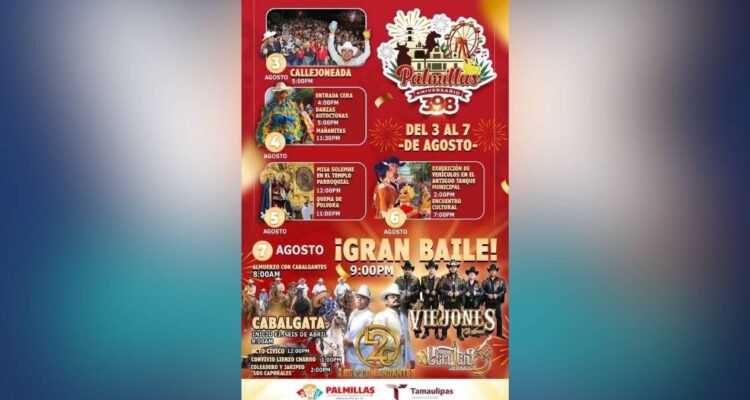 398 aniversario Palmillas