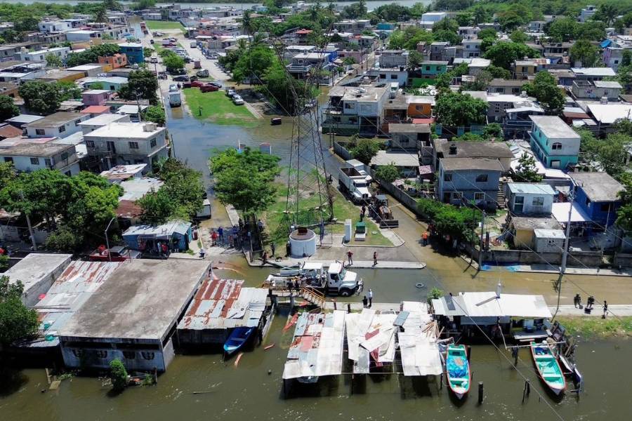 desbordamiento del río Tamesí