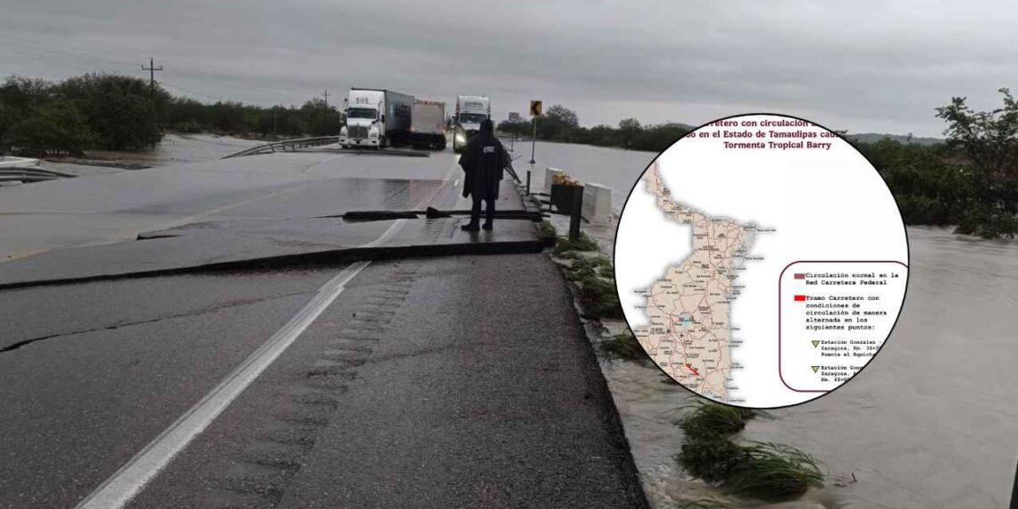 Abrirán carretera Victoria a Tampico